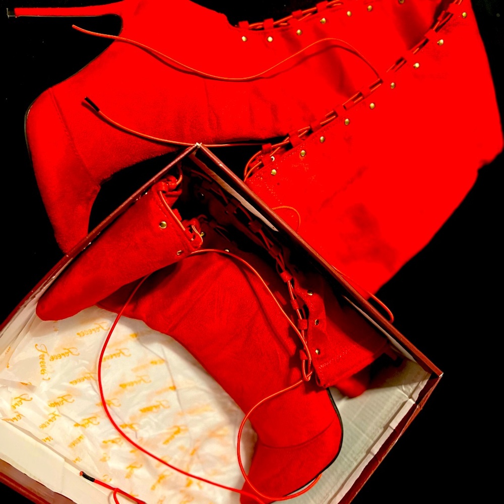 Red boots